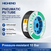Tuyau d'air en PU 4*2.5mm, tube pneumatique flexible en polyuréthane pour compresseur d'air, équipement pneumatique