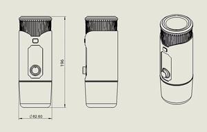 Портативный электронный кальян-набор: карманный, компактный, перезаряжаемый, для автомобиля - Product Image 2