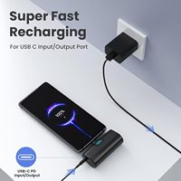 Chargeur portable 5000 mAh PD USB Type-C Power Bank pour iPhone 17/16/15 et pour Android