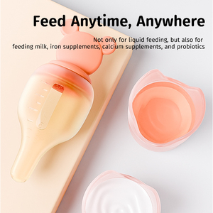 Seringue d'Injection Orale pour Bébé Nouveau-né FOPPEN 0-12 Mois Sans BPA Débit Moyen Anti-Étouffement pour Médicaments Liquides - Product Image 4
