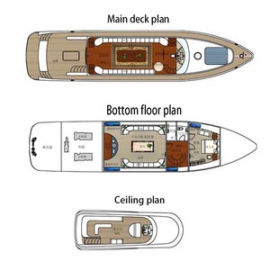 82ft Yacht di lusso barca per la pesca Made in cina navi cisterna di fascia alta per la vendita - Product Image 5
