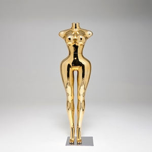 M128-CURY10 Mannequin Femme Courbe BBL en Gros, Mannequin Féminin Réaliste Sexy, Présentoir Chromé pour Vêtements Féminins - Product Image 6