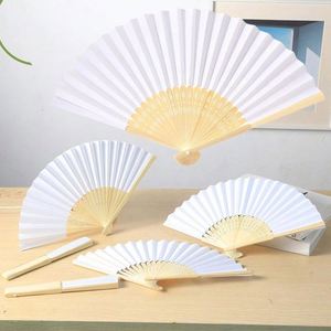 Recuerdos de Boda Ecológicos, Abanicos de Bambú al por Mayor - Impresión de Logotipo/Texto/Patrón Personalizado - Product Image 1