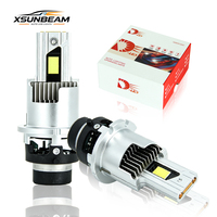 Système d'éclairage automobile série D, ampoules LED Canbus D1S D2S D3S D4S D5S D8S, ventilateur de refroidissement, branchement direct, lampe LED pour voiture