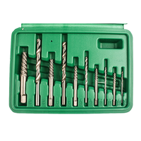 11 pièces extracteur de vis endommagé extracteur de goujon cassé ensemble d'extracteur de boulon Kit d'extracteur de vis à filetage grossier