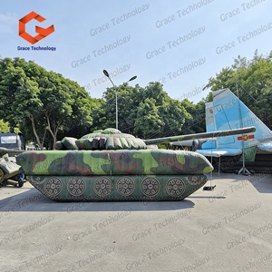 Modelo de Tanque Panzer Inflable, Simulacro de Tanque Inflable, Vehículo Blindado Inflable - Product Image 5