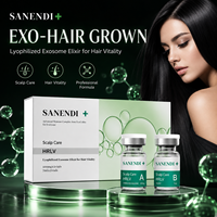 Ampolla de Exosomas Liofilizados OEM ODM para el Cuidado del Cuero Cabelludo, Fórmula Profesional para Salón de Belleza, para la Vitalidad del Cabello