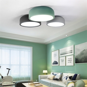 Home Office led <span class=keywords><strong>e27</strong></span> rotondo moderno apparecchio di illuminazione a soffitto sospeso - Product Image 4