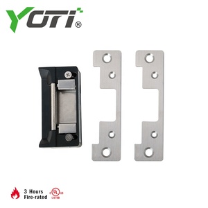 Serrure électrique compacte YOTI ES009 Series 12VDC en acier inoxydable pour porte, compatible avec les serrures cylindriques, verrou de 3/4 pouces - Product Image 1