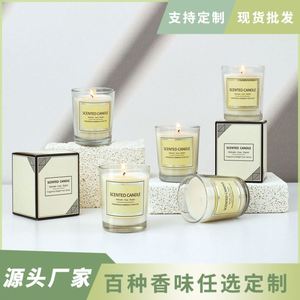 Elegante Vaso de Vidrio para Velas Aromáticas, Recuerdos de Boda y Regalos de Graduación - Product Image 2