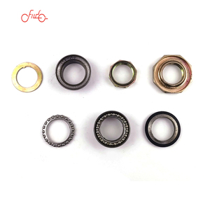 Kit <span class=keywords><strong>de</strong></span> Rodamientos <span class=keywords><strong>de</strong></span> Dirección para <span class=keywords><strong>Bicicleta</strong></span> <span class=keywords><strong>de</strong></span> Acero, Ocho Piezas, Piezas <span class=keywords><strong>de</strong></span> Conexión para Horquilla Delantera, Color Cobre, Repuesto - Product Image 6