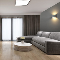 Appliques murales LED modernes classiques nordiques flexibles en aluminium, orientables haut/bas, IP45, température de couleur 2700-6500K, abat-jour blanc pour chambre d'hôtel