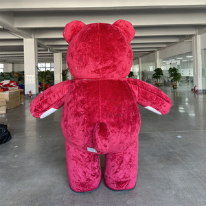 Divertido inflable Losto Strawberry Bear Cartoon Mascot Costume Toy Story para adultos - Product Image 4