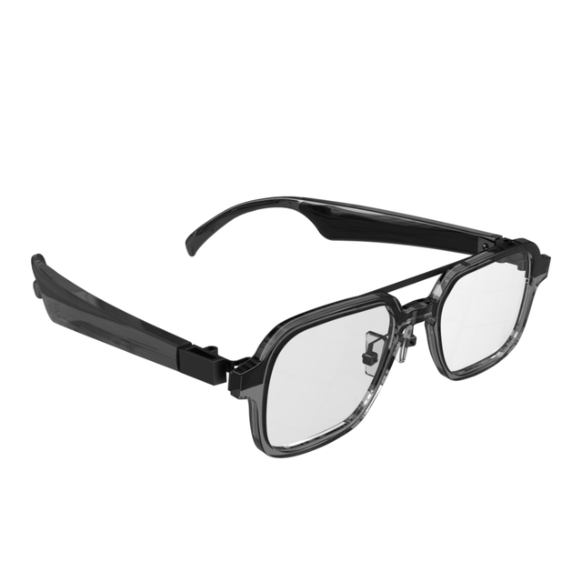 Factory Develop AI Smart Audio Glasses for Active Noise Cancellation Answer Calls Listen Music Translate 163 Languages