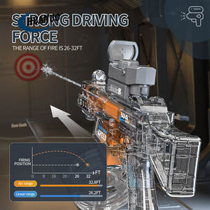ปืนฉีดน้ำไฟฟ้าสำหรับเด็ก <span class=keywords><strong>UMP45</strong></span> ปืนฉีดน้ำแบบพกพาใหม่ แรงดันน้ำต่อเนื่อง 10 เมตร ปืนฉีดน้ำของเล่นกลางแจ้งสำหรับผู้ใหญ่ - Product Image 2