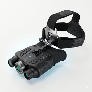 300m Long Range High Quality <b>Night</b> <b>Vision</b> Goggles Head Mount Wifi <b>Camera</b> Binoculars with 640x480 Resolution and 4x Magnification - Product Image 1