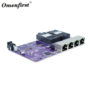 2 Công Tắc POE Ngược 2 Sợi PoE 4 Cổng 100M 2 SC 1310 1550 3KM 20KM Bảng Mạch PCBA Đa Quang - Product Image 5