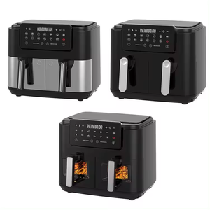 Aifa ขนาดครอบครัวตะกร้าคู่คู่ 9L หม้อทอดอากาศไฟฟ้าพร้อมโซนทําอาหาร <span class=keywords><strong>2</strong></span> โซน <span class=keywords><strong>2</strong></span> ตะกร้าหม้อทอดอากาศไฟฟ้าใหม่โมเดิร์น - Product Image 5