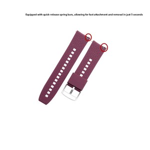 Correa de Silicona con Diseño Ejecutivo para Relojes <span class=keywords><strong>Huawei</strong></span> GT/GT2/GT3 - Product Image 5