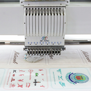 โรงงานผู้ผลิตจักรเย็บปักถักร้อยอุตสาหกรรม 22 หัว - Product Image 3