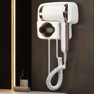 Venta al por mayor de fábrica 1800W Montado en la pared Estilismo Secador de pelo de alta velocidad Salón profesional <span class=keywords><strong>Hotel</strong></span> Suministros Set - Product Image 5