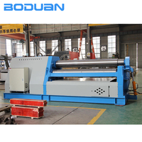 Machine à cintrer les tôles CNC à 4 rouleaux Boduan / Machine à rouler les tôles à 4 rouleaux, prix compétitif