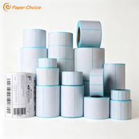 Rouleau d'étiquettes thermiques 57 x 38 mm 57 x 25 mm, étiquettes pour balance à code-barres, étiquettes de prix, étiquettes à code-barres