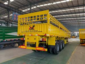 Semirremolque de 3 Ejes para Carga Pesada, 60T de Carga Útil, Chasis Reforzado para Transporte de Carga a Larga Distancia - Product Image 2