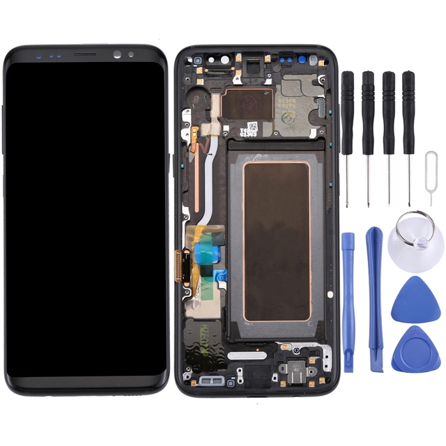 Original LCD Screen with Frame  for Galaxy S8 / G950 / G950F / G950FD / G950U / G950A / G950P / G950T / G950V / G950R4 / G950W