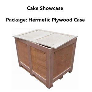 Petite vitrine réfrigérée rotative pour gâteaux, personnalisable, en verre, directement du fabricant - Product Image 6