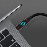 Kabel USB Type C ke Type C Digital 1M 2M Android Pengisian Cepat 100W