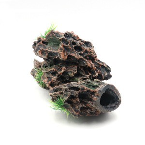 천연 원석 드래곤 스톤 수족관 오렌지 인공 돌 바위 - Product Image 5