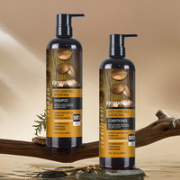 Marque Blanche OEM Sans Sulfate, Huile d'Argan Naturelle du Maroc, Soin Capillaire Traitant, Kit Shampoing et Après-Shampoing