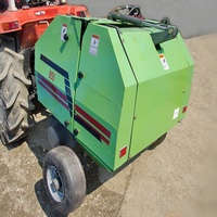 Empacadora de Heno Portátil Modelo 850 870, Accionada por Tractor, Equipo para Empacar Paja, Hierba y Ensilaje, Empacadora Agrícola de Alto Rendimiento