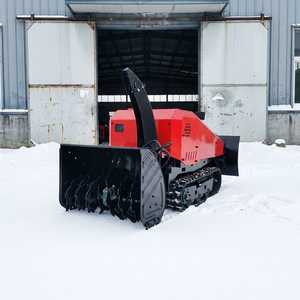 Robot souffleuse à neige autonome sur chenilles HD, télécommandé, à batterie, pour usage en génie civil - Product Image 2