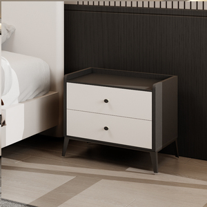Set di Mobili Moderni di Lusso per <span class=keywords><strong>Camera</strong></span> da <span class=keywords><strong>Letto</strong></span>, <span class=keywords><strong>Letto</strong></span> King Size in Legno Classico con Ampio Spazio di Stoccaggio, Suite Principale Completa e Minimalista - Product Image 5