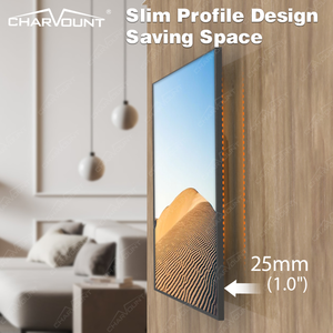 Soporte de Pared para TV Charmount para <span class=keywords><strong>televisores</strong></span> de <span class=keywords><strong>37</strong></span> * 70 <span class=keywords><strong>Pulgadas</strong></span>, Soporte de Acero Resistente con VESA 600*400, Capacidad de Carga de 40 kg - Product Image 6