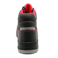 Chaussures de sécurité industrielles imperméables MaxiTough S3 SRC CE en cuir de vachette embossé, bottes de sécurité pour la construction