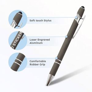 Bolígrafo Metálico Personalizado con Punta Táctil, Grabado Láser Universal con Logotipo, Regalo para Médico, Enfermera, <span class=keywords><strong>Abogado</strong></span> - Product Image 4