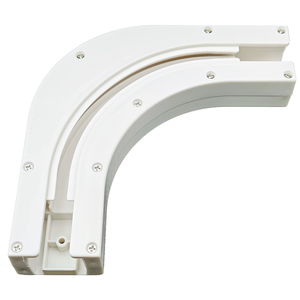 Conector degradable y ecológico de alta calidad de 90 grados, Turner curvo, jardines, cortina motorizada, Riel de esquina, Conector de riel - Product Image 2