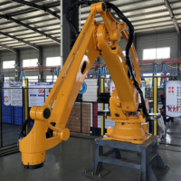 Robot de palettisation automatique, bras robotique industriel pour la manutention, le chargement, le déchargement et l'empilage de boîtes, sacs et cartons