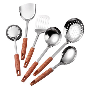 Ensemble d'ustensiles de cuisine durables en acier inoxydable pour le marché africain | Ustensiles métalliques durables Cuisine Acier Inox - Product Image 1