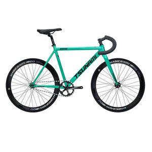 จักรยานแทร็ค Tsunami SNM-100 อลูมิเนียมอัลลอยด์ 700c ราคาโรงงานขายส่งถูก จักรยานฟิกซ์เกียร์ จักรยานแทร็คแบบซิงเกิลสปีด - Product Image 1