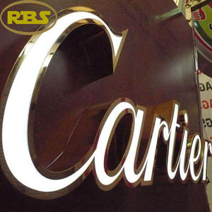 Precio de fábrica, nombre comercial personalizado, logotipo 3D, letrero de letras de Metal, letras publicitarias de pista de carreras con luces Led, logotipo de pared - Product Image 5