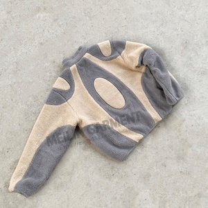Clothing Manufacturer Custom logo Winter Fleece <b>Jacket</b> Premium <b>Zip</b> <b>up</b> Oversized Sherpa Fleece <b>Jacket</b> Mens - Product Image 3