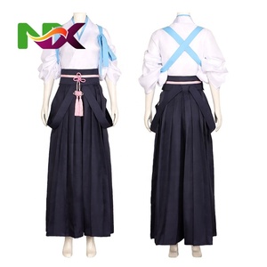 Nouveau style Genshined <span class=keywords><strong>Impact</strong></span> Kimono <span class=keywords><strong>Kamisato</strong></span> Ayaka Costume d'anime Cosplay Halloween Carnaval Fête Cosplay Robe - Product Image 2