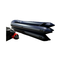 Bateau de course gonflable en PVC de 590 cm à fond aluminium, stable, électrique, rigide, pour sports nautiques, durable - Grande Vente