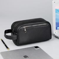 Sacs à main pour hommes en cuir PU tendance de haute qualité, grande capacité, antivol, portables, à fermeture éclair, vente en gros, personnalisables, de luxe