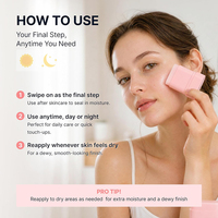 Stick Baume Multi-Usages Éclat Rose PDRN à la Vitamine pour Soin Visage, Personnalisable avec Logo Privé OEM