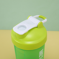 Bouteille de sport personnalisable avec logo, en plastique PP sans BPA, de haute qualité, écologique, pour la salle de sport, 12 oz/20 oz, pour adultes, pour l'extérieur, promotionnelle